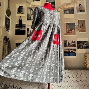 Signature by Sangria 100% cotton Maxi dress